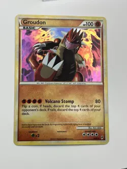 Pokemon TCG Groudon 6/95 Call of Legends Holo Rare Full Art Holo 100HP - Image 1