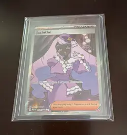 Pokemon TCG Jacinthe 110/088 Paradox Rift Ultra Rare Full Art Holo Trainer - Image 1