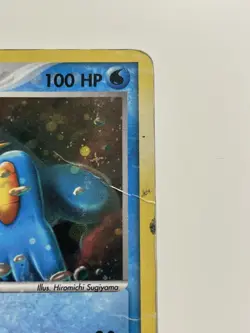 Pokemon TCG Swampert POP PROMO Holo 5/17 Damaged Condition - Image 4