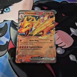 Pokemon TCG Charizard ex 161 Black Star Promo Ultra Rare - NM - Image 1