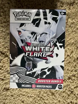 2025 Pokemon Scarlet & Violet White Flare Booster Bundle Brand New Sealed - Image 1