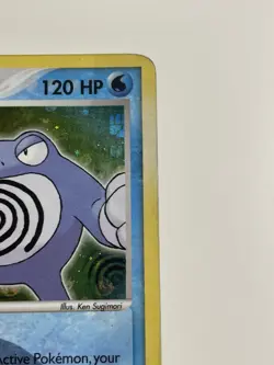 Pokemon TCG Poliwrath Reverse Holo 11/112 2004 EX FireRed & LeafGreen - Damaged - Image 4