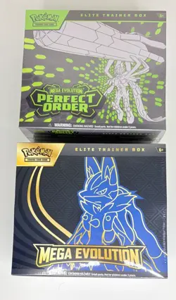 (x2) ETB MEGA EVOLUTION & PERFECT ORDER TCG SEALED POKEMON - Image 4