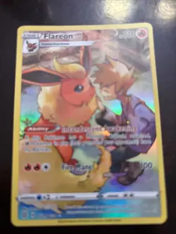 Pokemon TCG - Flareon TG01/TG30 Brilliant Stars Trainer Gallery Holo | NM - Image 1