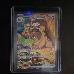 Pokemon Arven's Mabosstiff ex 235/182 SV10 Destined Rivals Full Art Holo 270 HP - Image 1
