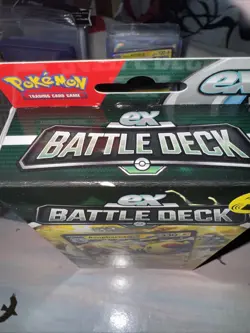 POKEMON AMPHAROS EX BATTLE DECK NEW AND SEALED - Image 2