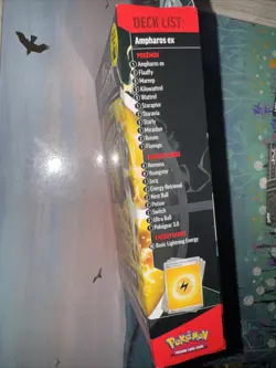 POKEMON AMPHAROS EX BATTLE DECK NEW AND SEALED - Image 3