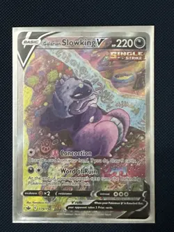 Galarian Slowking V Chilling Reign 179/198 Alt Art NM Pokemon Card - Image 1