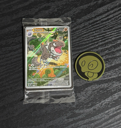 SEALED Tyrunt 070 Mega Evolution Black Star Promo Plus Zygarde Coin POKEMON A - Image 1