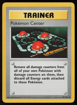 Base Set (Shadowless) #085/102 Pokemon Center - Image 1