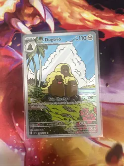 Pokemon TCG Alolan Dugtrio #208/191 --Surging Sparks SV08 - Image 1