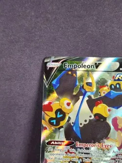 Pokemon Empoleon V Full Art Rapid Strike Ultra Rare Holo 146/163 *NEAR MINT* - Image 5