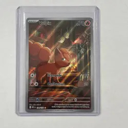 Vulpix 138/132 Me01: Mega Evolution Illustration Rare 70 HP Holo Pokemon TCG - Image 1