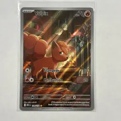 Vulpix 138/132 Me01: Mega Evolution Illustration Rare 70 HP Holo Pokemon TCG - Image 2