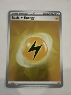 Basic Electric Energy SVE 012 Pokemon Prismatic Evolutions Reverse Holo - Image 1