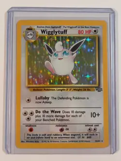Pokemon Wigglytuff Holo 16/64 Jungle Set 1999 WOTC Holographic MP - Image 1