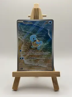 Pokemon TCG - S&V 151 - 170/165 Squirtle - Illustration Rare English - NM/M - Image 1