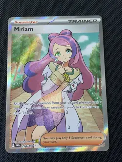Pokemon TCG Miriam 238/198 Ultra Rare Scarlet & Violet Full Art NM - Image 2