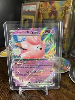 Lillie's Clefairy ex 056/159 Double Rare Pokemon Sv09: Journey Together - Image 1