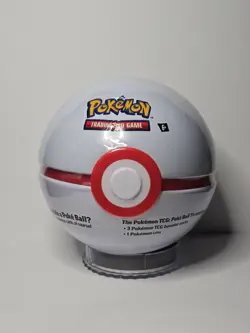 Pokemon TCG Pokeball Tin Brand New Factory Sealed (Premier Ball Pokeball) - Image 1