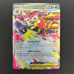 Mega Starmie Ex Perfect Order 021/088 English Mega Evolution Pokemon TCG - Image 2