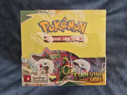 Pokemon Evolving Skies Brand New And Sealed Booster Box English Acrylic Case - Image 1