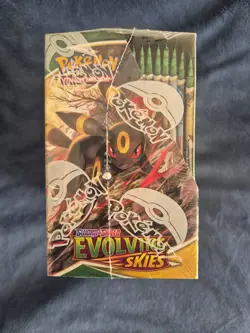 Pokemon Evolving Skies Brand New And Sealed Booster Box English Acrylic Case - Image 4