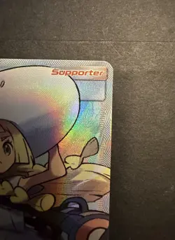 Pokemon TCG Lillie Full Art Ultra Rare Holo 147/149 SM Base Set 2017 NM/LP - Image 4