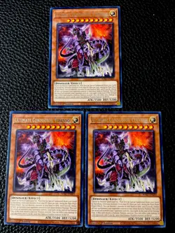 Ultimate Conductor Tyranno (X3) WISU-EN009 Yugioh 1st Edition (New) Rare - Image 1