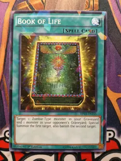 Book of Life - BP03-EN145 - Shatterfoil 1st Edition - NM - Yugioh - GOAT Format - Image 1