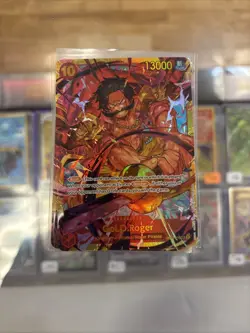 Gol D Roger OP09-118 SEC Secret Rare Emperors In The New World One Piece Only 1 - Image 1