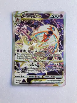 Pokemon TCG Deoxys VSTAR GG46/GG70 Crown Zenith Galarian Gallery - Image 1