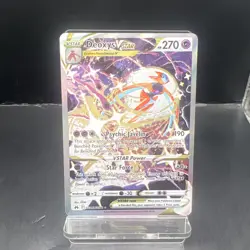 Deoxys VSTAR GG46/GG70 Crown Zenith Galarian Gallery Pokemon Card NM - Image 1