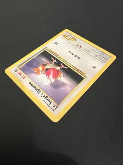 Lt. Surge’s Spearow 52/132 Gym Heroes Unlimited 2000 Pokemon Card Uncommon LP - Image 5