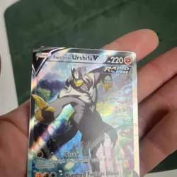 Rapid Strike Urshifu V Alternate Full Art 153/163 Pokemon Card - Image 3