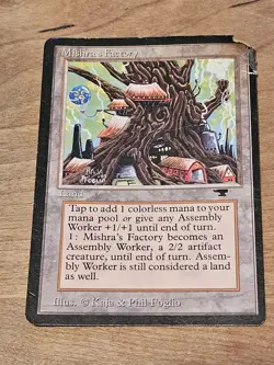MTG Antiquities Mishra's Factory Magic the Gathering Rare Card #1 Colorless Mana - Image 1
