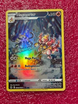 Pokemon Magmortar GG03/GG70 Crown Zenith: Galarian Gallery Holo Near Mint NM - Image 3