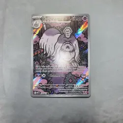 Pokemon Houndstone 145/132 Illustration Rare Mega Evolution NM - Image 2