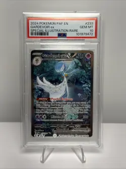 Pokemon TCG Gardevoir Ex Special Illustration Paldean Fates 233/091 PSA 10 - Image 1