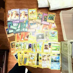 Box Of Vintage Yu-Gi-oh Cards 1996 Box And Some Holos And Pokemon - Image 3