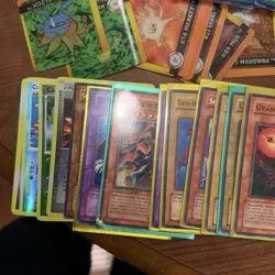 Box Of Vintage Yu-Gi-oh Cards 1996 Box And Some Holos And Pokemon - Image 4