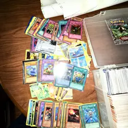 Box Of Vintage Yu-Gi-oh Cards 1996 Box And Some Holos And Pokemon - Image 5