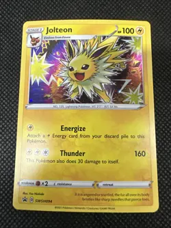 Jolteon - SWSH094 - Pokemon Sword & Shield Promo Rare Holo Card - Image 1