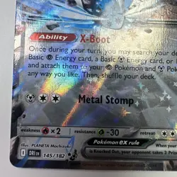 Pokemon TCG Steven's Metagross EX 145/182 Double Rare Destined Rival NM - Image 4