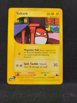 2003 Pokemon Skyridge Voltorb 113/144 Near Mint Common NM/LP - Image 1