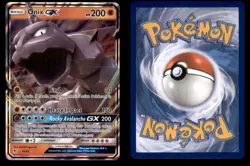 Onix GX 36/68 Holo GX Rare Hidden Fates Pokemon TCG NM - Image 3