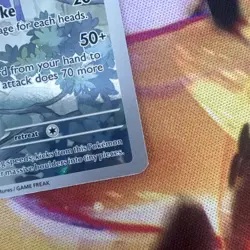 Pokemon TCG Mienshao Paradox Rift 200/182 Holo Illustration Rare - Image 3
