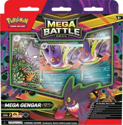 Mega Battle Deck - Mega Gengar ex Box Set Haunter Pokemon TCG (Sealed) New - Image 1