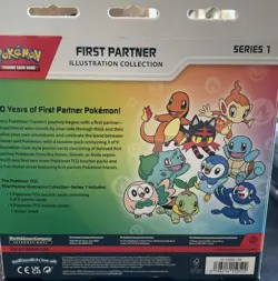 Pokemon First Partner Illustration Collection Series 1 Box Promo Booster - Image 3