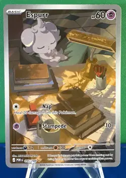 Pokemon TCG Espurr 095/088 - Perfect Order Shiny Rare - Near Mint - Image 4